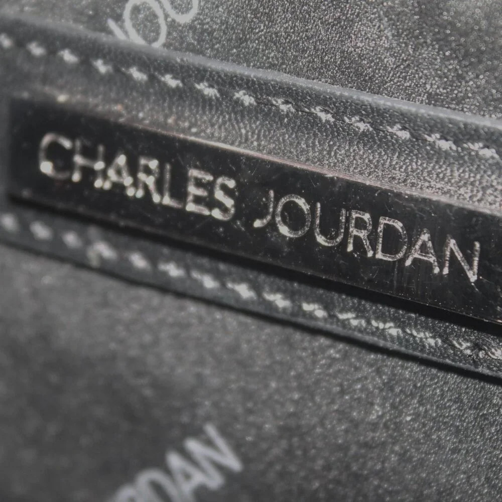 $398 Charles Jourdan Croc Leather 2 Way Satchel Shoulder Bag Purse Like new - Picture 8 of 11
